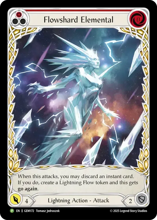 Flowshard Elemental — GEM - Pack 5 — Flesh and Blood
