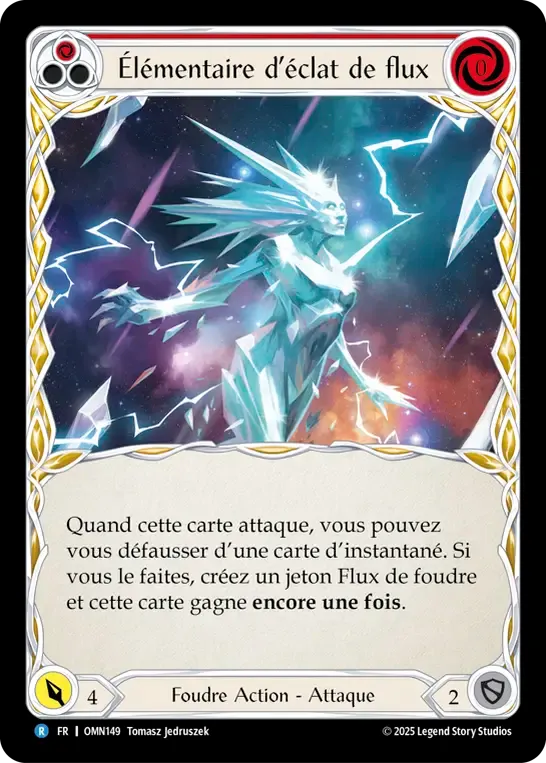 Élémentaire d’éclat de flux — Omens of the Third Age — Flesh and Blood
