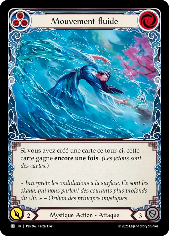 Fluid Motion (Blue) — Compendium of Rathe — Flesh and Blood
