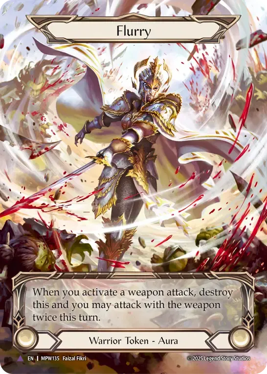 Flurry — Mastery Pack Warrior — Flesh and Blood