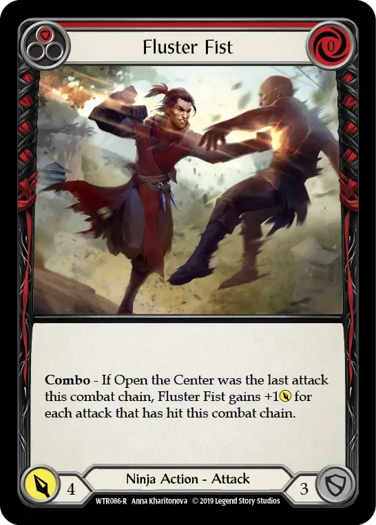 Fluster Fist (Red) — Welcome to Rathe — Flesh and Blood