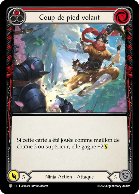 Coup de pied volant from Armory Deck - Ira, Scarlet Revenger - Flesh and Blood