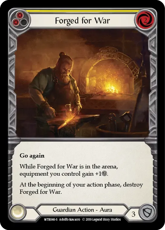 Forged for War — Welcome to Rathe — Flesh and Blood