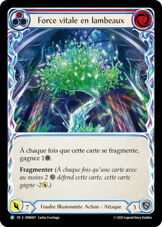 Force vitale en lambeaux — Omens of the Third Age — Flesh and Blood