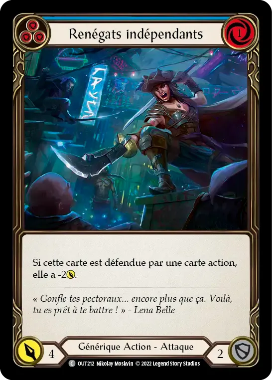 Renégats indépendants — Outsiders — Flesh and Blood