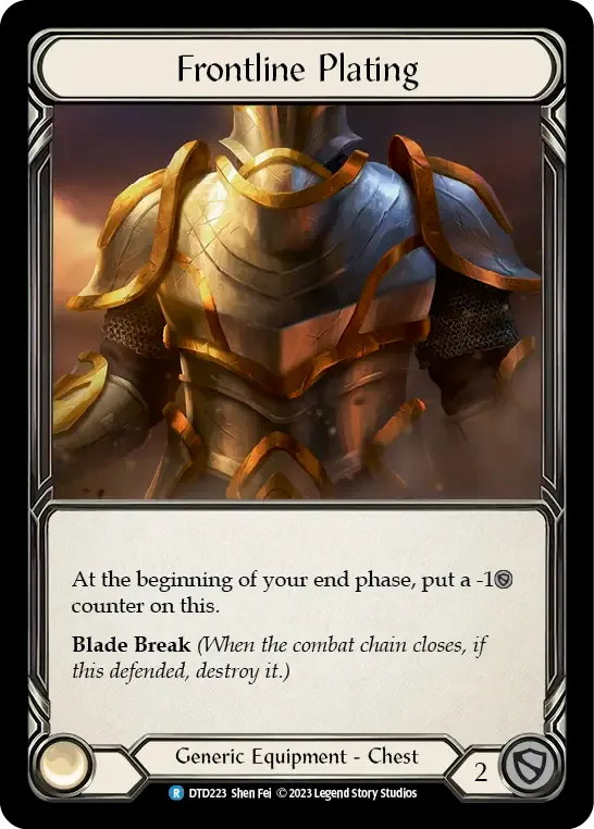 Frontline Plating — Dusk till Dawn — Flesh and Blood