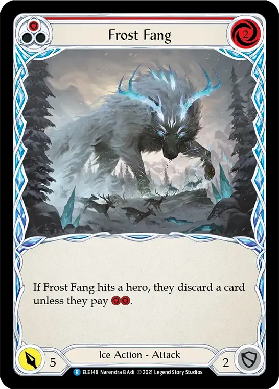 Frost Fang (Red) — Tales of Aria — Flesh and Blood