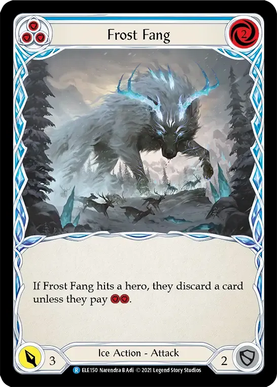 Frost Fang (Blue) — Tales of Aria — Flesh and Blood