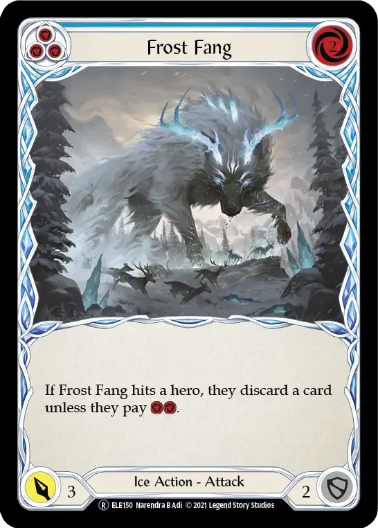 Frost Fang (Blue) — Tales of Aria - Unlimited — Flesh and Blood