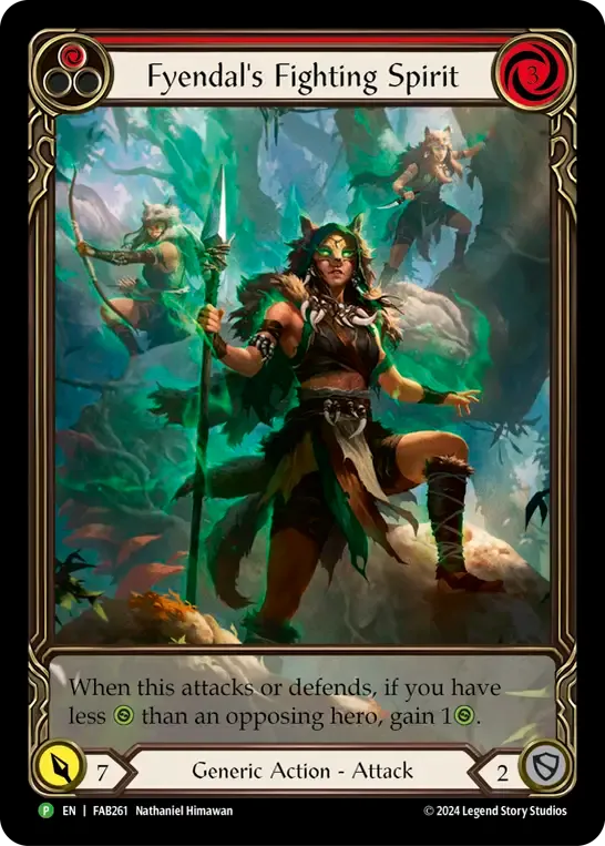 Fyendal's Fighting Spirit — Flesh and Blood: Promo Cards — Flesh and Blood