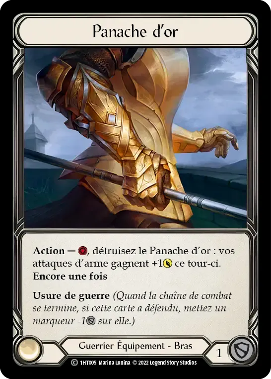 Panache d’or — Dorinthea - Blitz Deck — Flesh and Blood