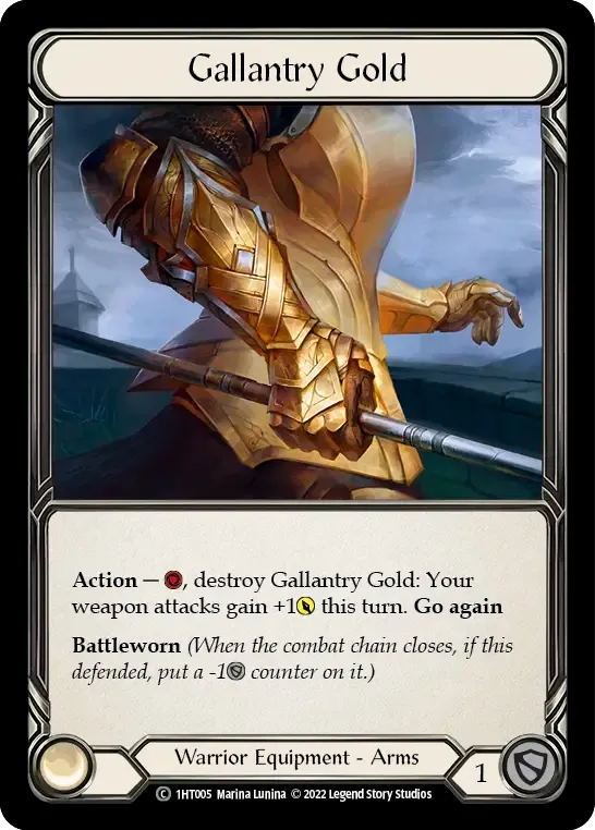 Gallantry Gold — Dorinthea - Blitz Deck — Flesh and Blood