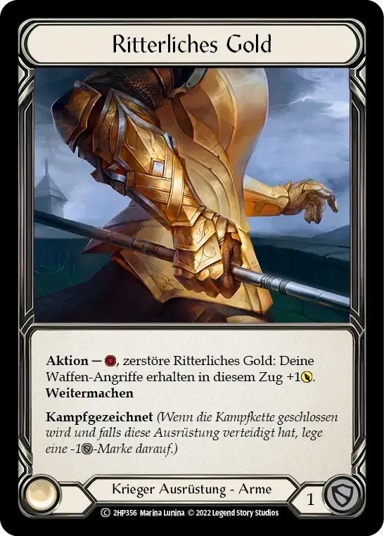 Gallantry Gold — History Pack 2 - Black Label — Flesh and Blood
