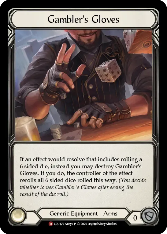Gambler's Gloves — Crucible of War — Flesh and Blood