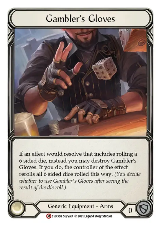 Gambler's Gloves — History Pack 1 — Flesh and Blood