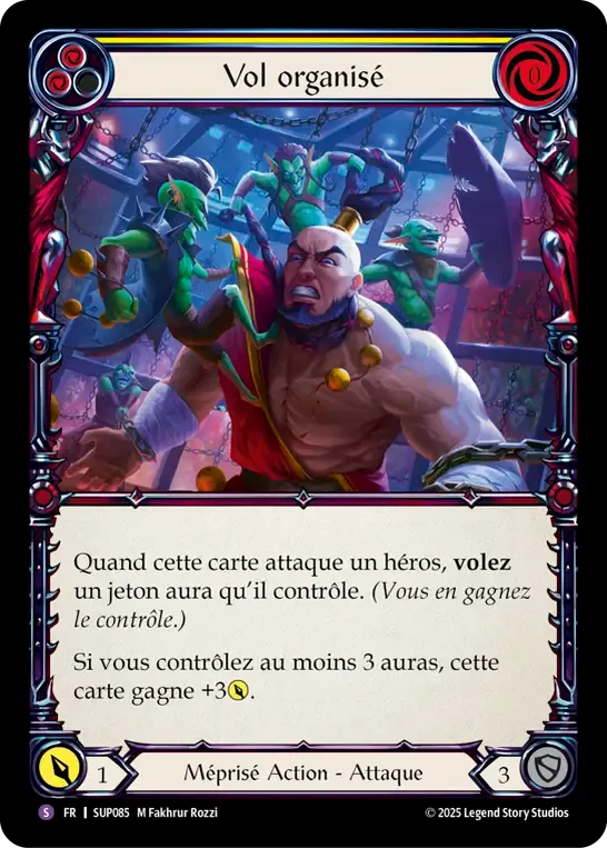 Vol organisé — Super Slam — Flesh and Blood