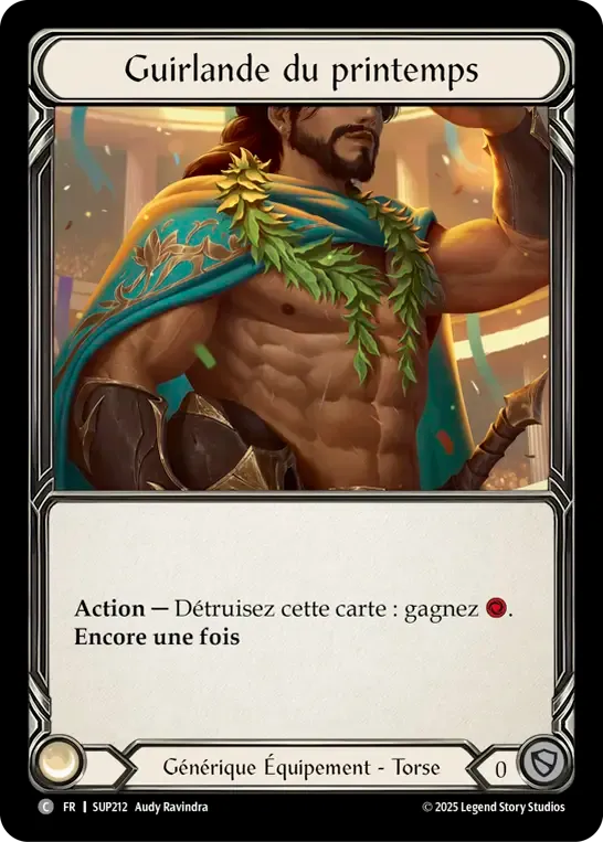 Guirlande du printemps — Super Slam — Flesh and Blood