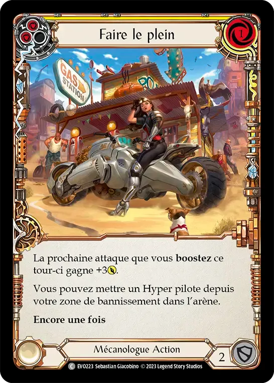 Faire le plein — Bright Lights — Flesh and Blood