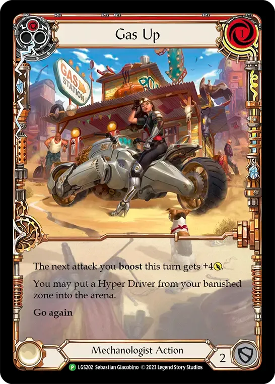 Gas Up — Flesh and Blood: Promo Cards — Flesh and Blood