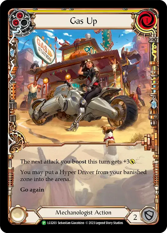 Gas Up — Flesh and Blood: Promo Cards — Flesh and Blood