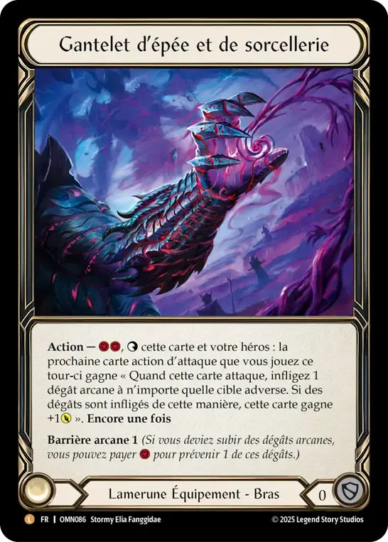 Gantelet d’épée et de sorcellerie — Omens of the Third Age — Flesh and Blood