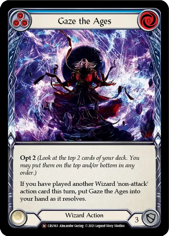 Gaze the Ages — Crucible of War - Unlimited — Flesh and Blood