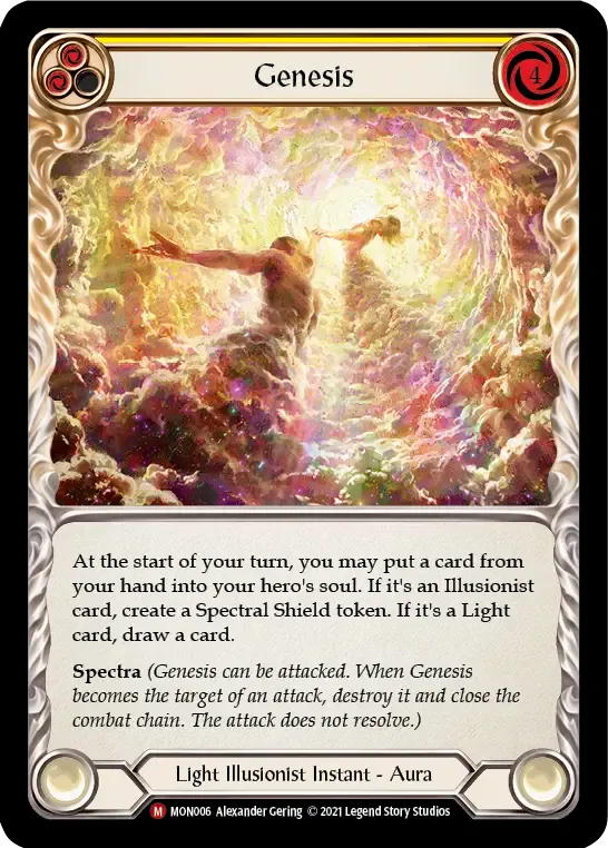 Genesis — Monarch — Flesh and Blood