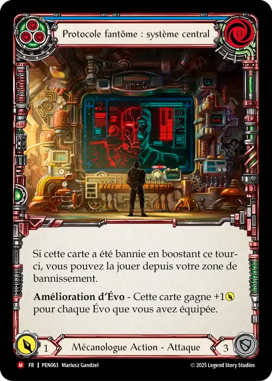 Protocole fantôme : système central from Compendium of Rathe - Flesh and Blood