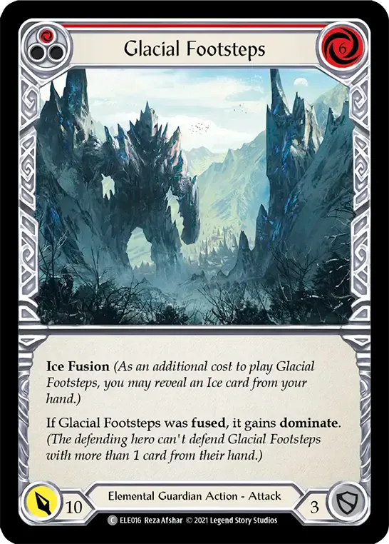Glacial Footsteps (Red) — Tales of Aria — Flesh and Blood