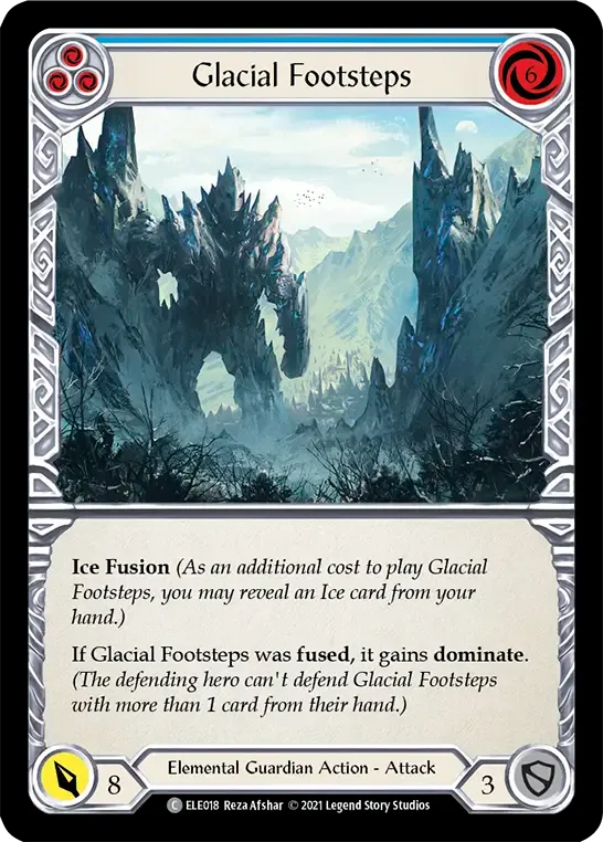 Glacial Footsteps (Blue) — Tales of Aria — Flesh and Blood