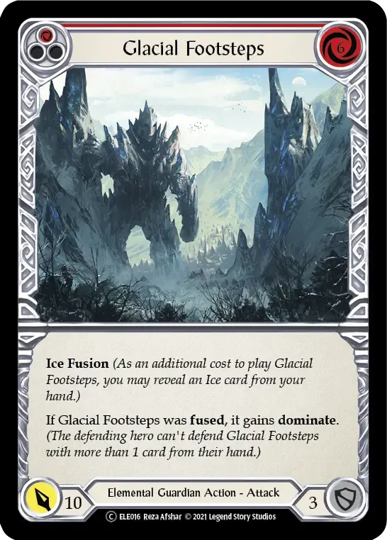 Glacial Footsteps (Red) — Tales of Aria - Unlimited — Flesh and Blood