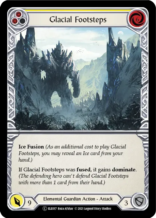 Glacial Footsteps (Yellow) — Tales of Aria - Unlimited — Flesh and Blood
