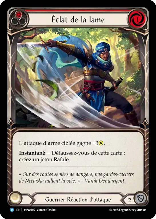 Éclat de la lame — Mastery Pack Warrior — Flesh and Blood