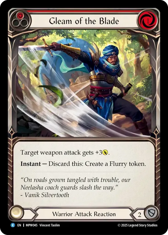 Éclat de la lame — Mastery Pack Warrior — Flesh and Blood