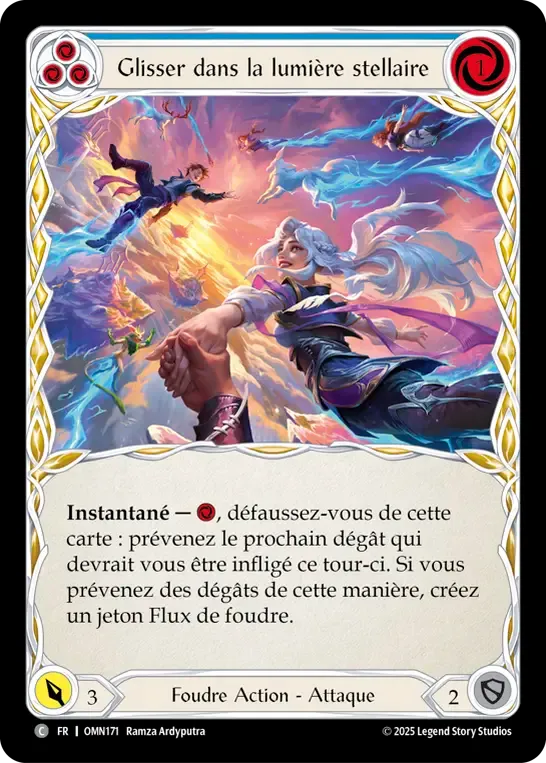 Glisser dans la lumière stellaire — Omens of the Third Age — Flesh and Blood