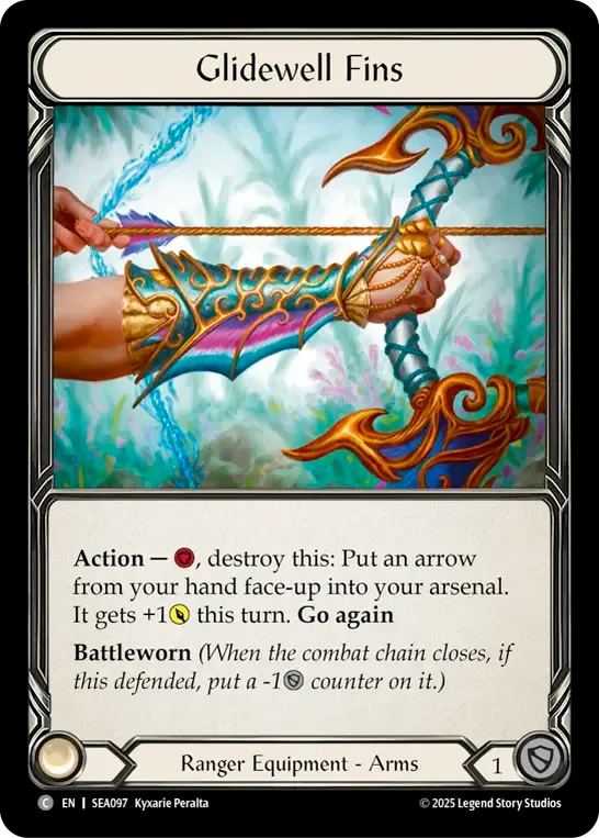 Glidewell Fins — High Seas — Flesh and Blood