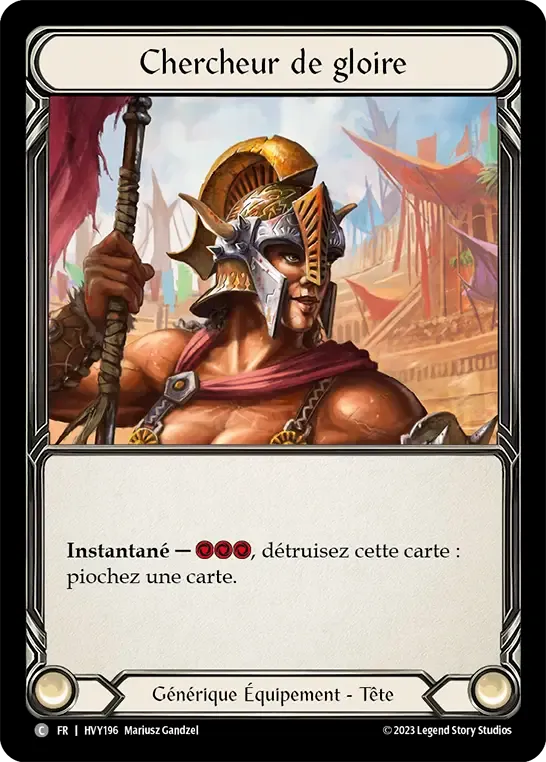 Chercheur de gloire — Heavy Hitters — Flesh and Blood