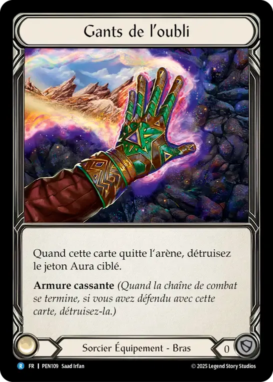 Gants de l’oubli — Compendium of Rathe — Flesh and Blood