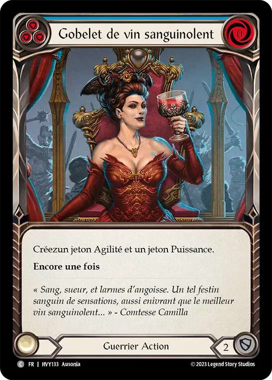 Gobelet de vin sanguinolent — Heavy Hitters — Flesh and Blood
