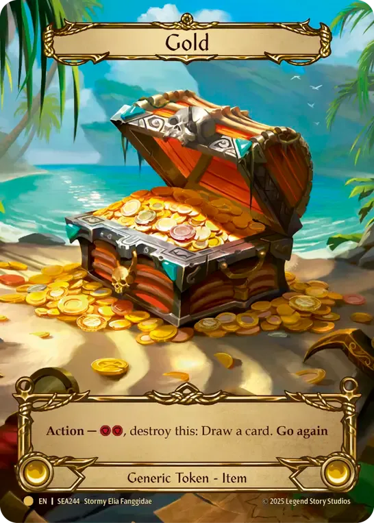 Gold — High Seas - Treasure Pack — Flesh and Blood
