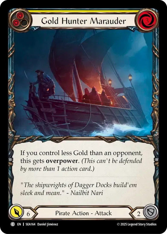Maraudeur du chercheur d'or — High Seas — Flesh and Blood