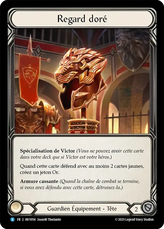 Regard doré — Heavy Hitters — Flesh and Blood
