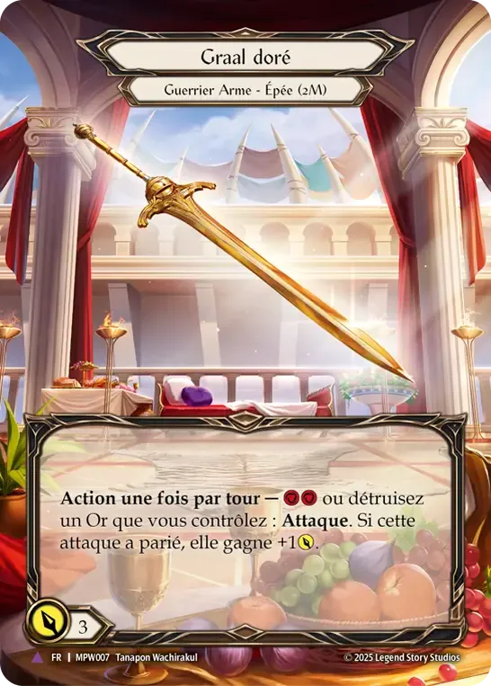 Golden Grail — Mastery Pack Warrior — Flesh and Blood
