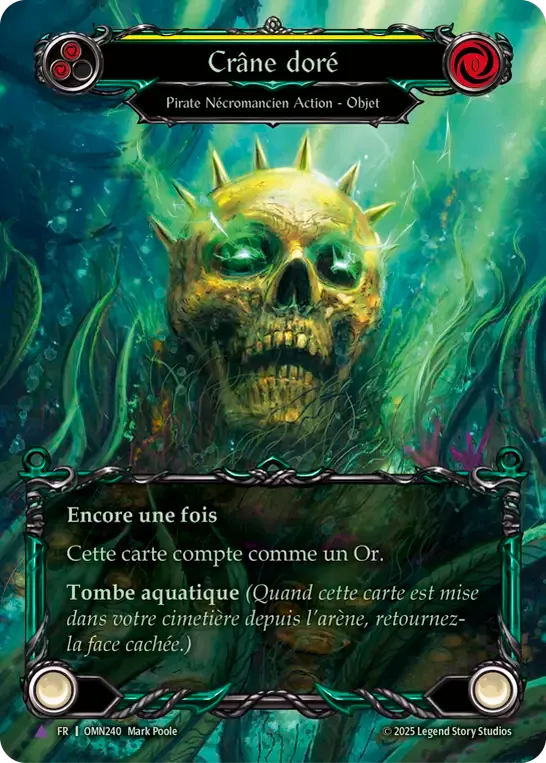Golden Skull — Omens of the Third Age — Flesh and Blood