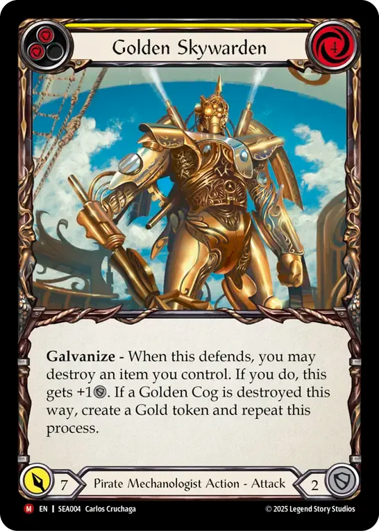 Golden Skywarden — High Seas — Flesh and Blood