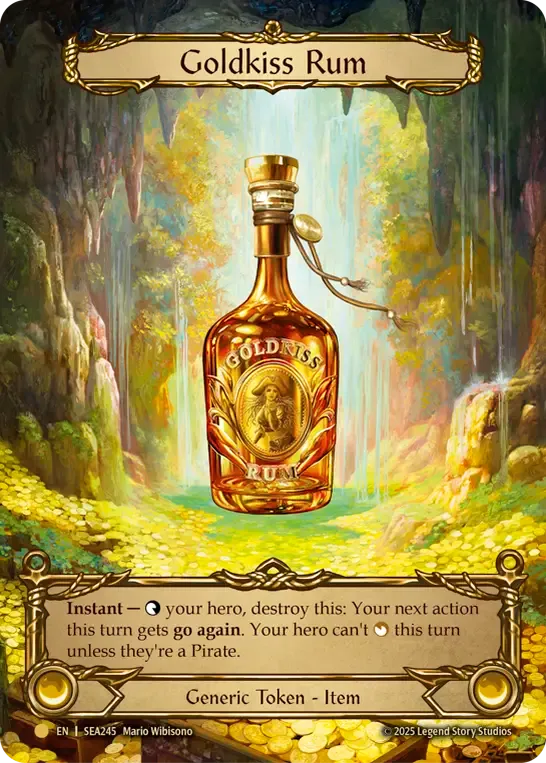 Goldkiss Rum — High Seas - Treasure Pack — Flesh and Blood