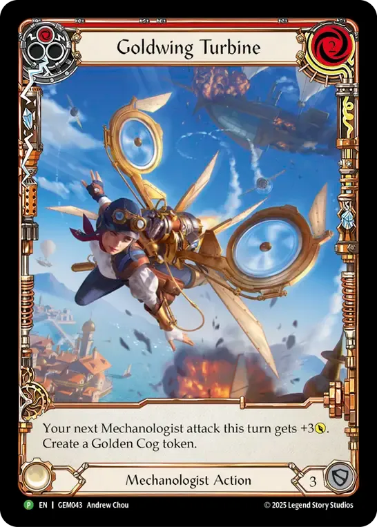 Goldwing Turbine from GEM - Pack 2 - Flesh and Blood