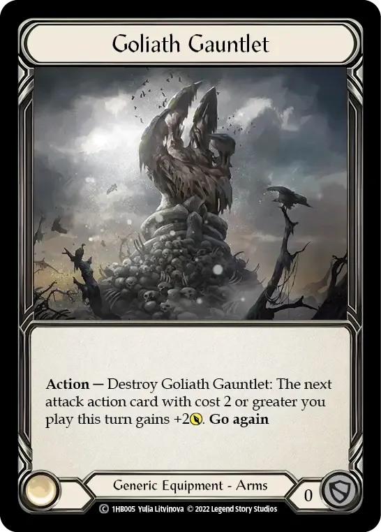 Goliath Gauntlet — Bravo - Blitz Deck — Flesh and Blood