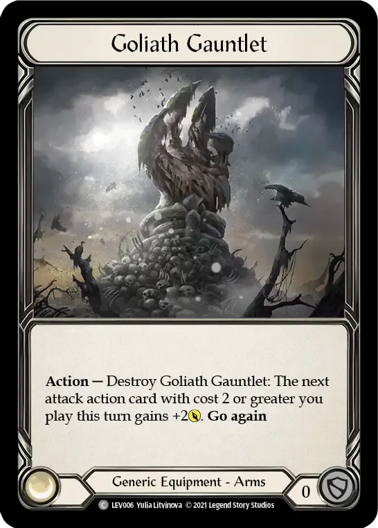 Goliath Gauntlet — Levia - Blitz Deck — Flesh and Blood