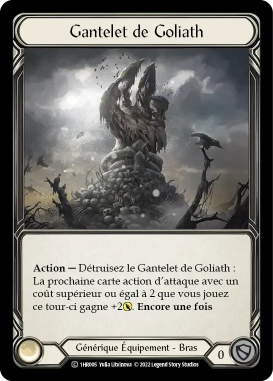 Gantelet de Goliath — Rhinar - Blitz Deck — Flesh and Blood